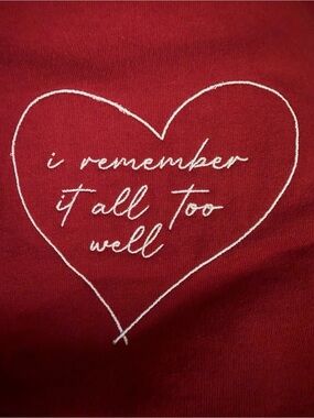 ❤️ Girl Tribe Co. “I Remember It All Too Well” Crewneck ❤️